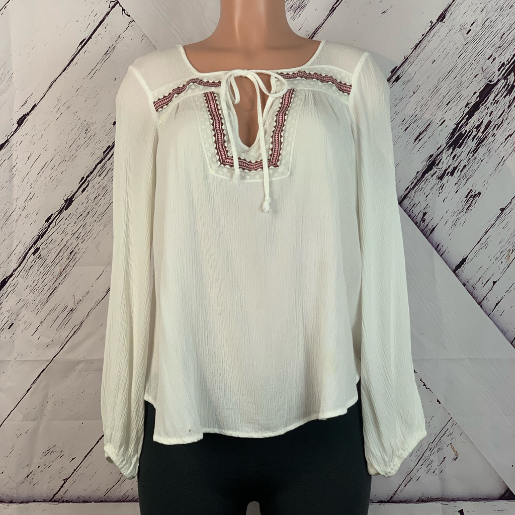 Ladies Peasant Top
